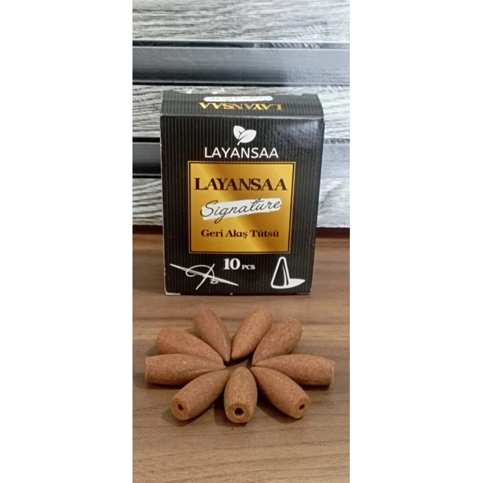 Layansaa 10 Adet Geri Akış Tütsü Layansaa Kokulu