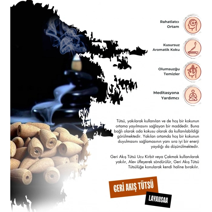 Layansaa Karışık Meyveler Geri Akış Tütsü 10 Adet