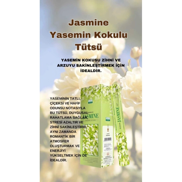 Yasemin Terapi Tütsüsü 20 Çubuk