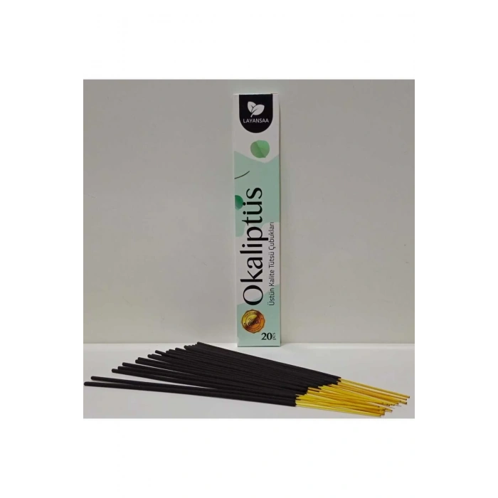 Okaliptüs Kokulu 20 Adet Çubuk Tütsü Layansaa