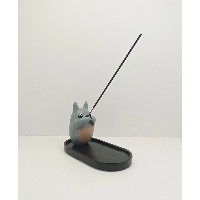Tedisanat Totoro Tasarımlı Tütsülük Seti – 20 Adet Tütsü Hediyeli Dekoratif Tütsü Yakma Aparatı
