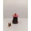 Tedi Sanat Pembe Mantar Mini Geri Akış Konik Tütsülük Buhurdanlık