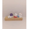Tedi Sanat Kedi Biblo Dekoratif 3 Lü