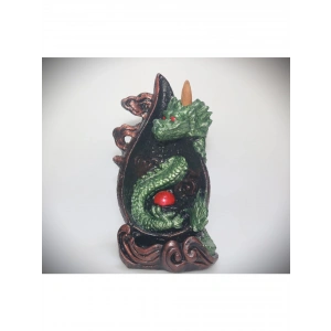 Ejderha Geri Akış Şelale Tütsülük Buhurdanlık