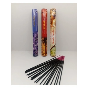 DARSHAN ÇUBUK TÜTSÜ 60 ADET (LAVANTA- SANDAL- VANİLYASANDAL)