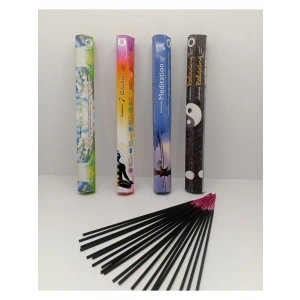 TEDİSANAT ÇUBUK TÜTSÜ 80 ADET (4 PAKET) ANTİSTRES-MEDİTASYON- 7ÇAKRA- RELAXİNG DARSHAN