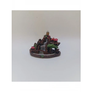 Mini Köprülü Dağ Şelale Geri Akış Tütsülük Buhurdanlık Oda Kokusu