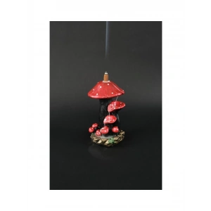 Mantar Geri Akış Şelale Tütsülük Buhurdanlık Metalik