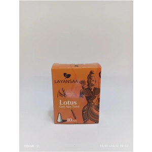 Layansaa Geri Akış Konik Tütsü LOTUS 30 adet (3 kutu)