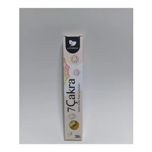 ÇUBUK TÜTSÜ 7 ÇAKRA 20 ADET (1 PAKET) LAYANSAA