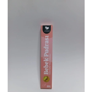 ÇUBUK TÜTSÜ BEBEK PUDRASI 20 ADET (1 PAKET) BABY POWDER LAYANSAA