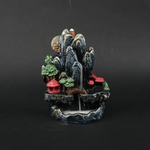 Tedisanat Dağ Evi Backflow Tütsülük | Duman Akışlı & Dekoratif Ürün