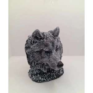 Tedi Sanat Kurt Büst Saksı