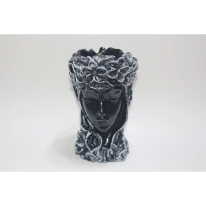 Tedi Sanat Hovartia Kraliçe Büst Saksı