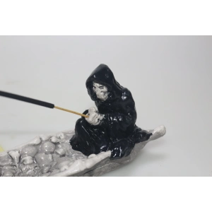 Tedi Sanat Azrail Kuru Kafa Çubuk Tütsülük 20 adet çubuk TÜTSÜ HEDİYELİ