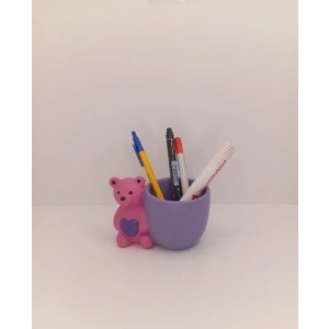 Tedi Sanat Ayıcıklı Kalemlik