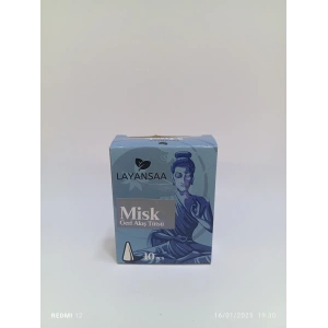 Tedi Sanat Misk Geri Akış Tütsü 30 Adet (3 Kutu) Layansaa