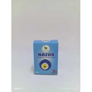 Tedi Sanat Layansaa Geri Akış Konik Tütsü Nazar 10 Adet (1 Kutu)