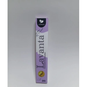 Tedi Sanat Çubuk Tütsü Lavanta 20 Adet (1 Paket) Lavander Layansaa