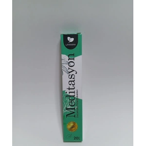 Tedi Sanat Çubuk Tütsü Meditasyon 20 Adet (1 Paket) Layansaa