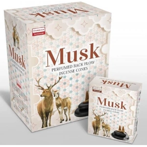 Darshan Misk Tütsü Geri Akış, 10 Adet Tütsü, Oda Kokusu