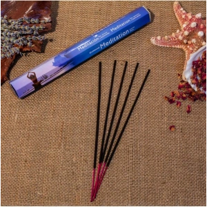 Darshan International Meditation (Meditasyon) Hexa 20li Çubuk Tütsü (1 Saate Kadar Yanma Süresi)