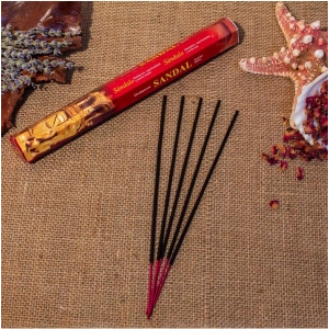 Darshan International Sandal Hexa 20li Çubuk Tütsü (1 Saate Kadar Yanma Süresi)