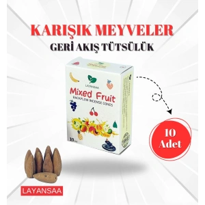 Layansaa Karışık Meyveler Geri Akış Tütsü 10 Adet