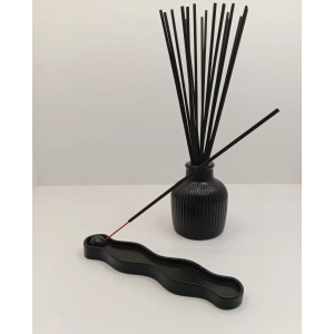 Tedisanat Dalga Çubuk Tütsülük | Dekoratif Tütsü Tutucu & Ev Ofis Aksesuarı