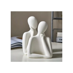 Tedisanat Sevgili Aile Biblo | Dekoratif Çift Figürü & Anlamlı Hediyelik Ev Dekoru