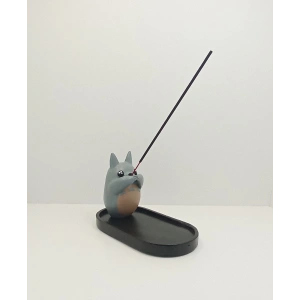 Tedisanat Totoro Tasarımlı Tütsülük Seti – 20 Adet Tütsü Hediyeli Dekoratif Tütsü Yakma Aparatı
