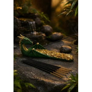 Dekoratif Ejderha Tütsülük – Premium Tütsü Tutucu + 20’li Tütsü Seti