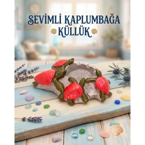 Tedisanat Dekoratif Kaplumbağa Küllük