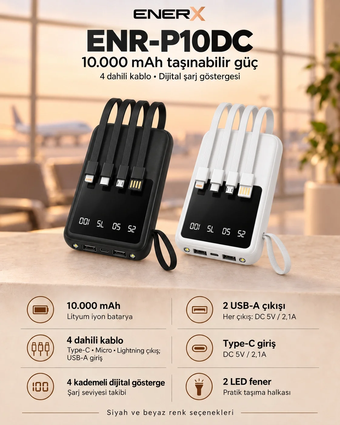 ENR-P10DC teknik özellikler