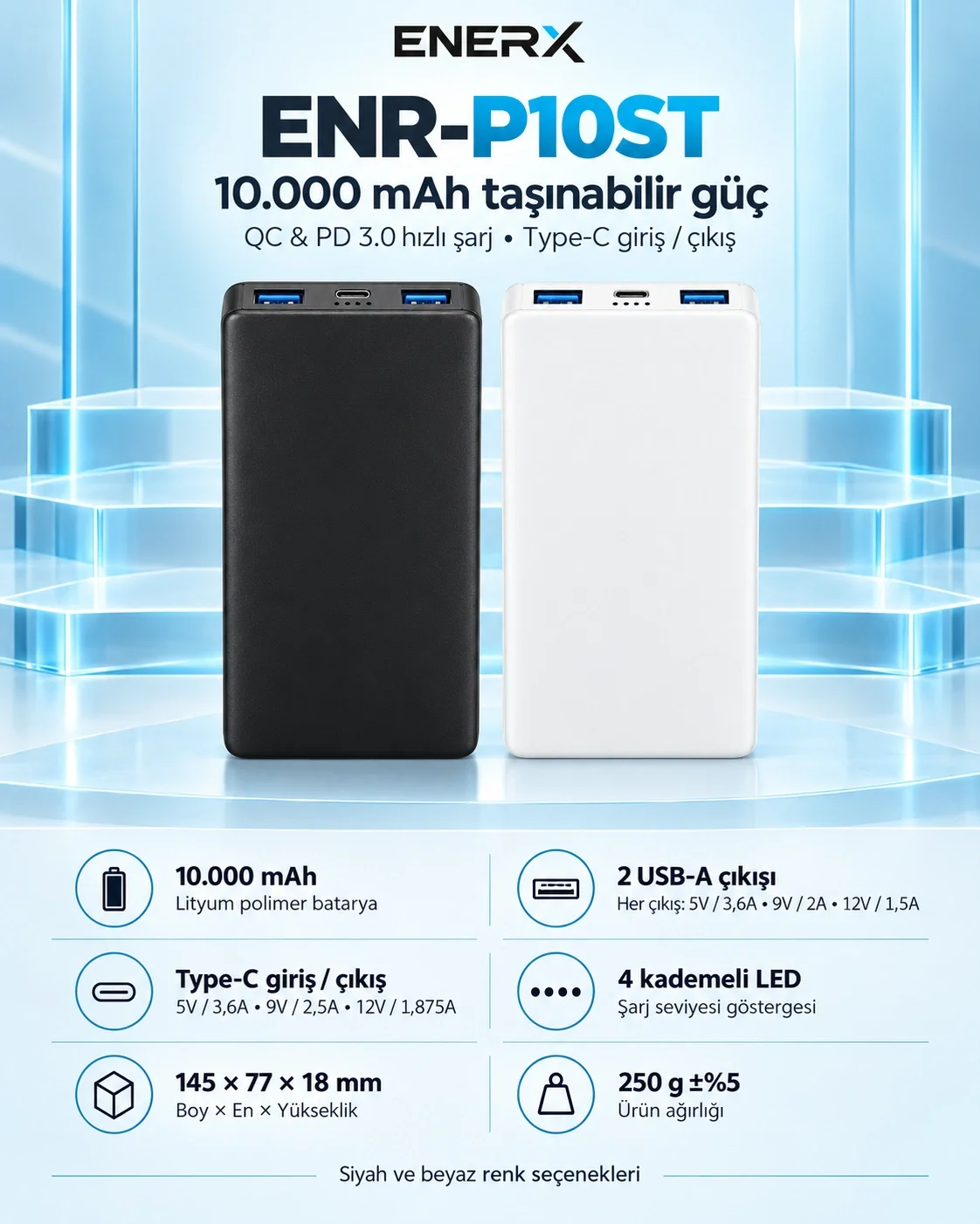 eNeRX ENR-P10ST mockup