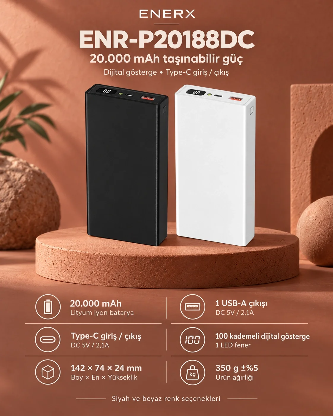 ENR-P20188DC teknik özellikler