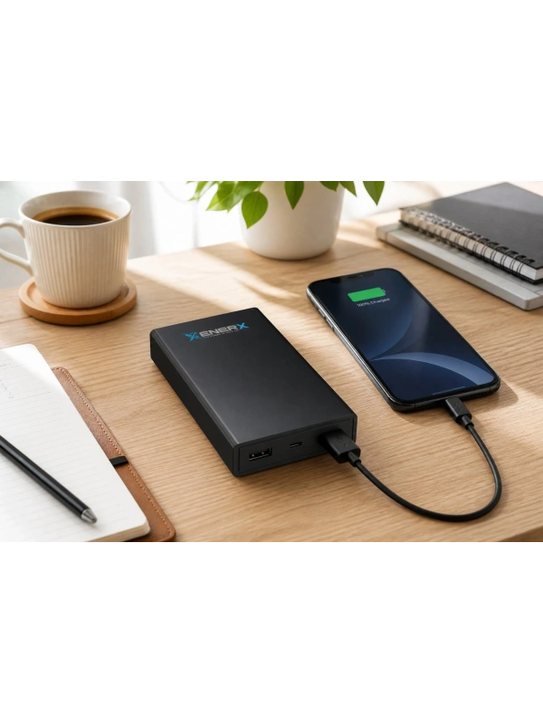 eNeRX ENR-P20A 20.000 mAh 1A Powerbank – Siyah