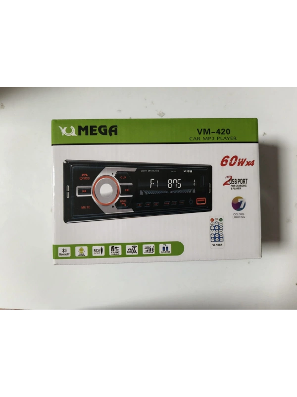 Mega Vm-420 Oto Teyp 4X60 Watt Mp3 Player