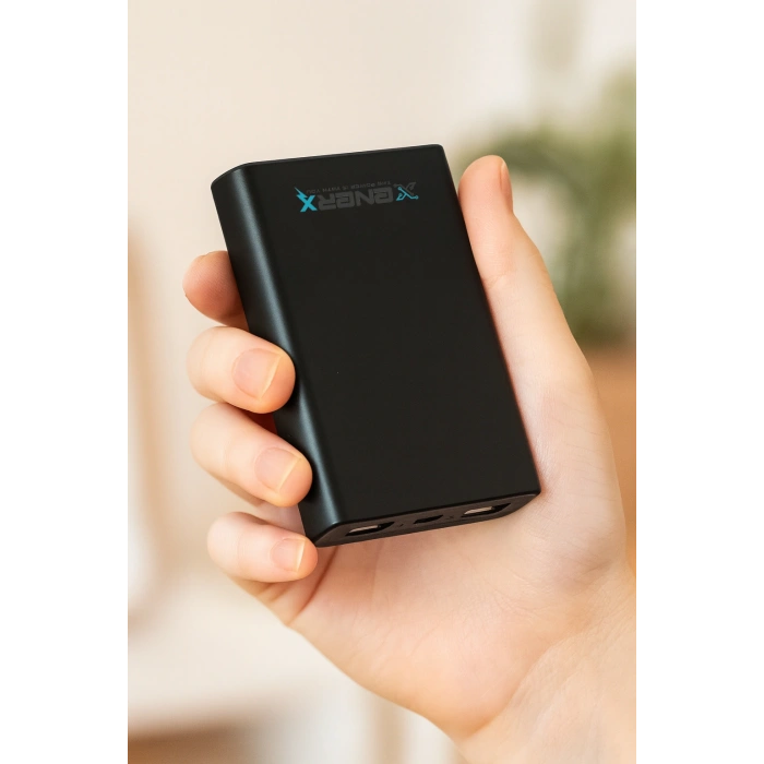 Enerx ENR-P10C 10000 mAh 2A Powerbank Siyah