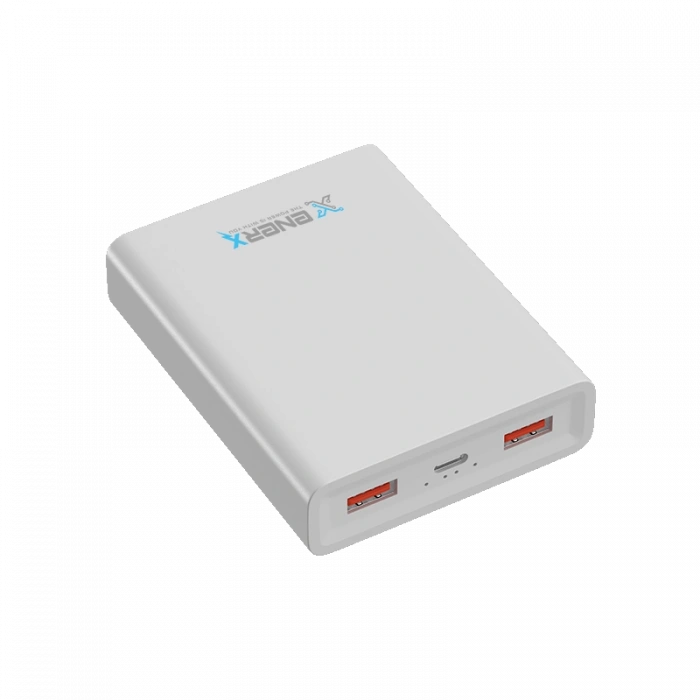 Enerx ENR-P10C 10.000 mAh 2.1A Powerbank Beyaz