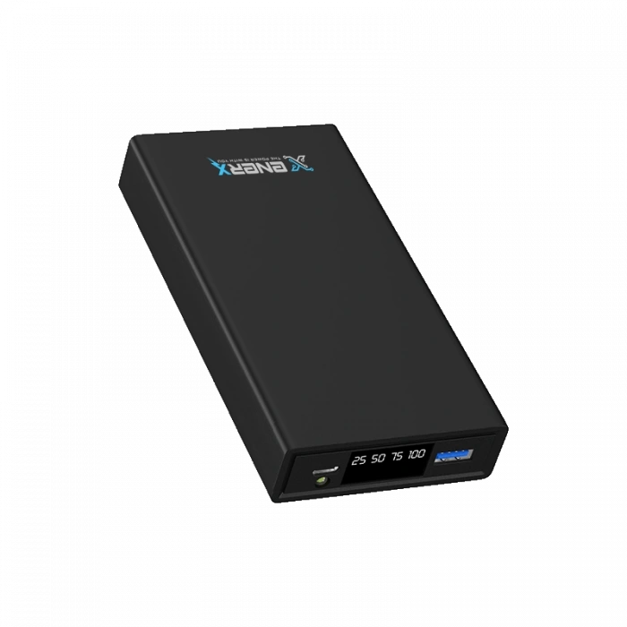 Enerx ENR-P2025DT 20.000 mAh 22.5 Watt Led Göstergeli Powerbank Beyaz