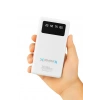 Enerx ENR-P20DC 20000 mAh 2.1 Amper Dahili Kablolu Powerbank Siyah