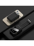 eNeRX ENR-P10DC 10.000 mAh 2.1A Dahili Kablolu Powerbank – Siyah
