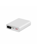 eNeRX ENR-P10188DC 10.000 mAh 2.1A Dijital Göstergeli Powerbank – Beyaz