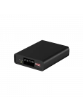 eNeRX ENR-P1025DC 10.000 mAh 2.1A LED Göstergeli Powerbank – Siyah