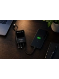 eNeRX ENR-P10DC 10.000 mAh 2.1A Dahili Kablolu Powerbank – Beyaz