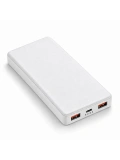 eNeRX ENR-P10SC 10.000 mAh 2.1A Slim Powerbank – Beyaz