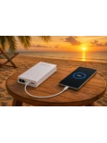 eNeRX ENR-P20188DC 20.000 mAh 2.1A Dijital Göstergeli Powerbank – Beyaz