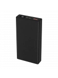eNeRX ENR-P20188DC 20.000 mAh 2.1A Dijital Göstergeli Powerbank – Siyah