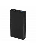 eNeRX ENR-P20188DT 20.000 mAh 22.5Watt Hızlı Şarj Dijital Göstergeli Powerbank – Siyah